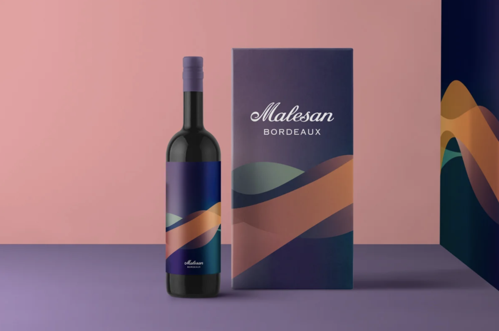 concours étiquette de vin création graphiste agence de communication vigneron Malesan Bordeaux