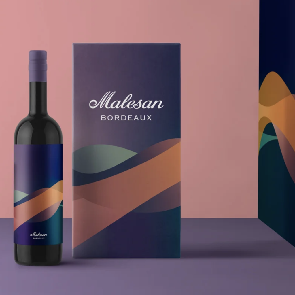 concours étiquette de vin création graphiste agence de communication vigneron Malesan Bordeaux