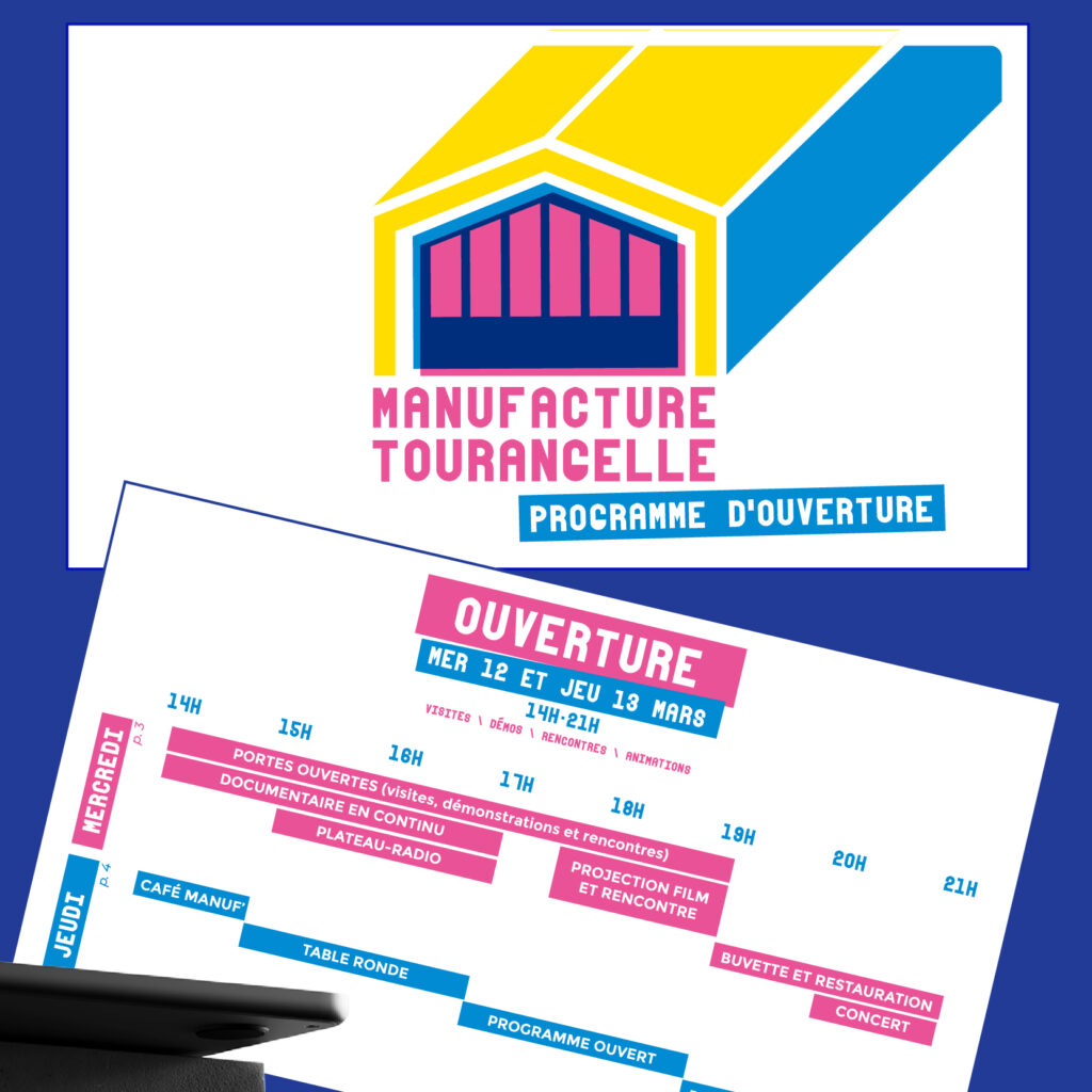 manufacture tourangelle tours graphiste programmation affiche