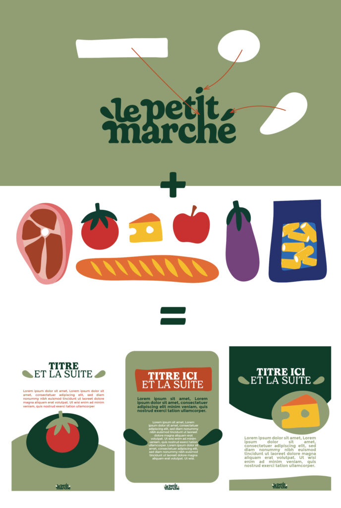 logo identité visuelle création charte graphique agence de communication graphiste Tours canva Touraine