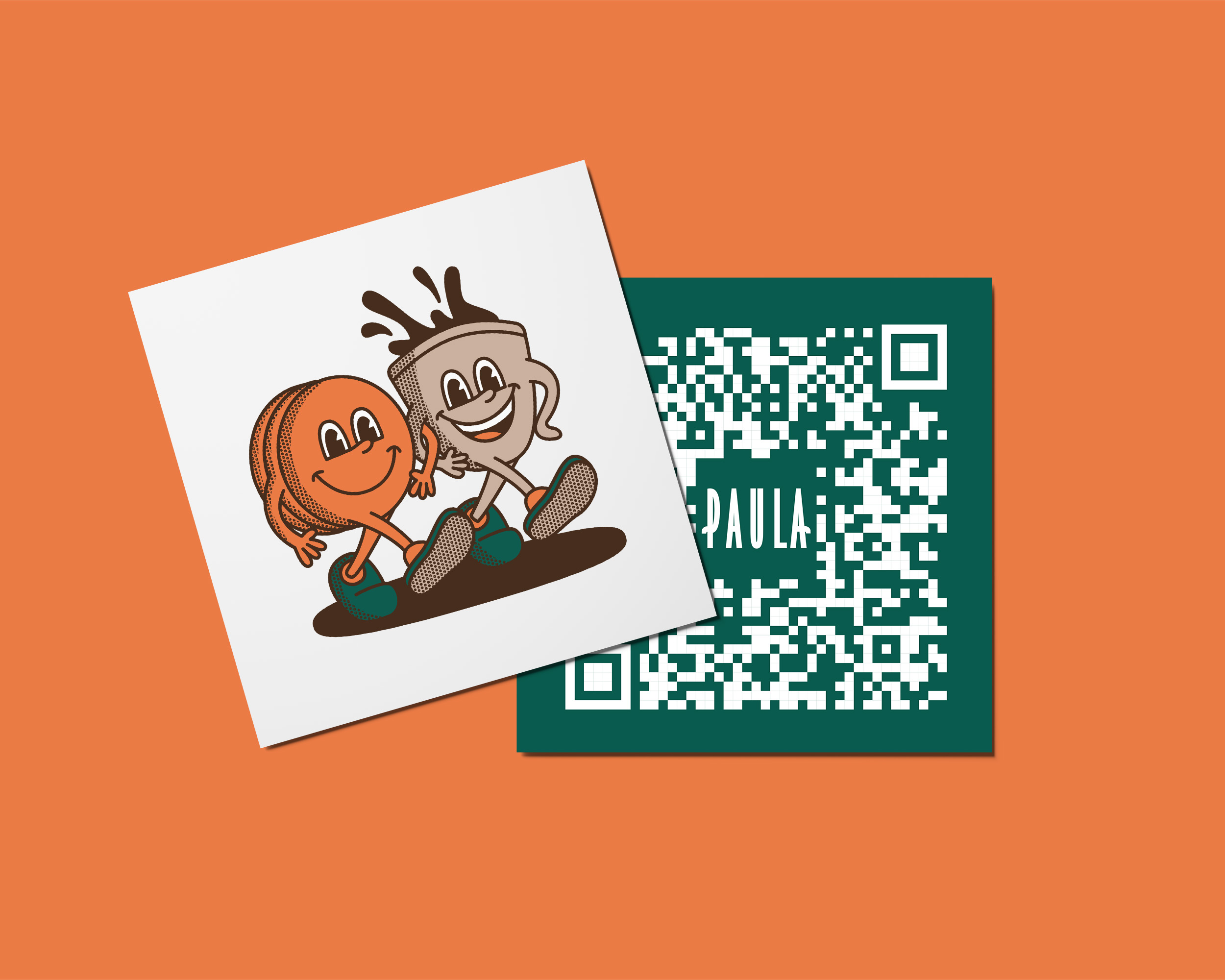 Agence de communication Tours graphiste identité visuelle logo mascotte personnage illustration