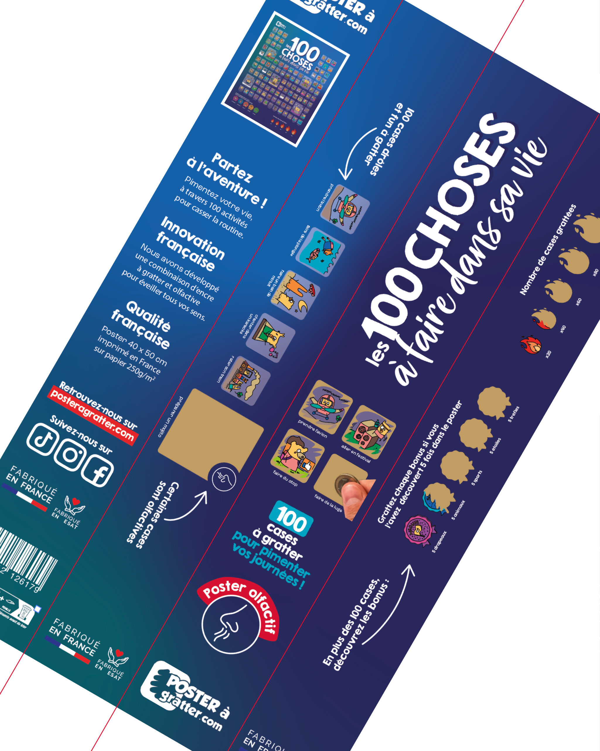 Agence de communication Tours graphiste mise en page illustration poster affiche création