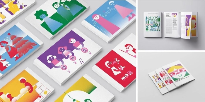 Couleurs, palettes, tendances, typographies, illustration, création graphique, print, packaging, web, graphiste, agence de communication, Tours