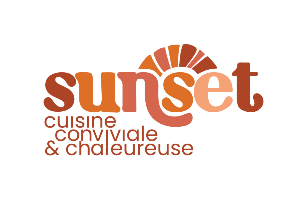 logo identité visuelle restaurant Tours Touraine graphiste resto menus flyer carte de visite agence de communication