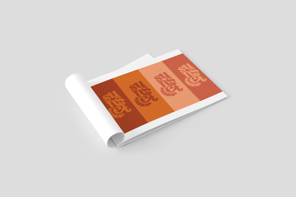 logo identité visuelle restaurant Tours Touraine graphiste resto menus flyer carte de visite agence de communication