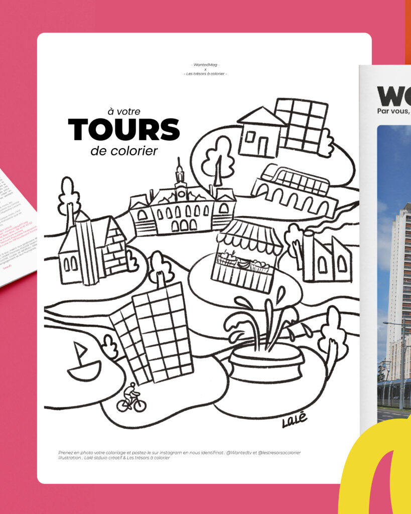 graphiste magazine mise en page brochure print catalogue agence de communication wantedmag Tours
