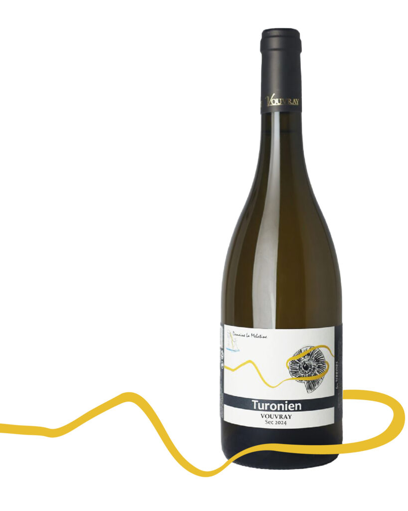 Domaine de la melotine étiquettes vin vigneron graphiste création agence de communication